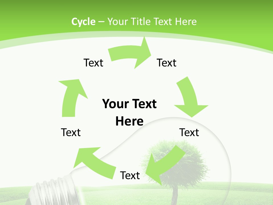 Power Ecologic Corkoak PowerPoint Template