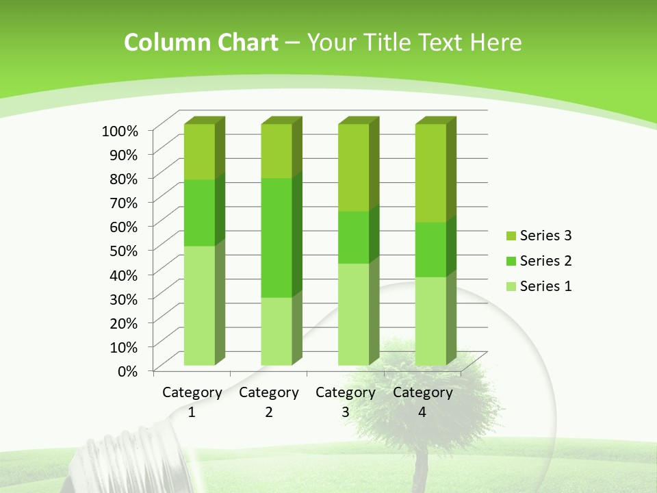 Power Ecologic Corkoak PowerPoint Template
