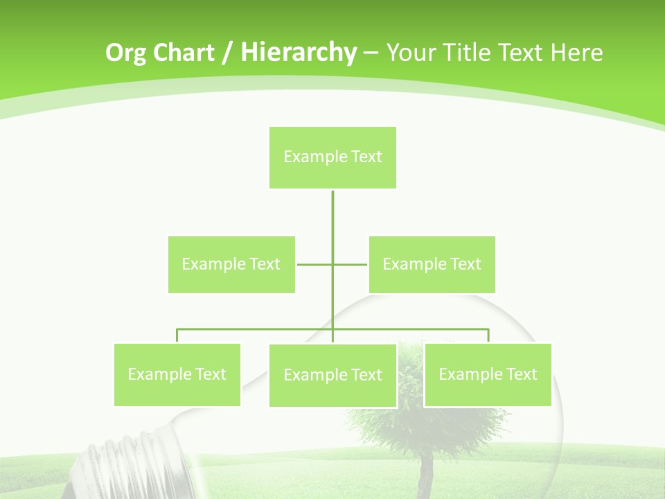Power Ecologic Corkoak PowerPoint Template