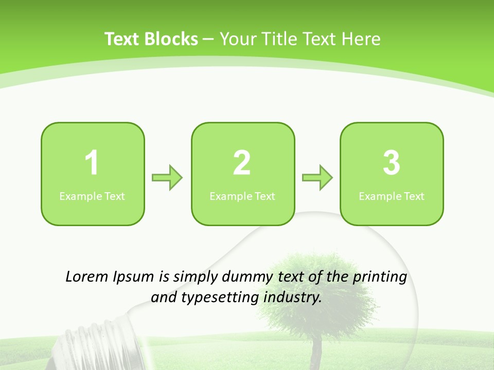 Power Ecologic Corkoak PowerPoint Template