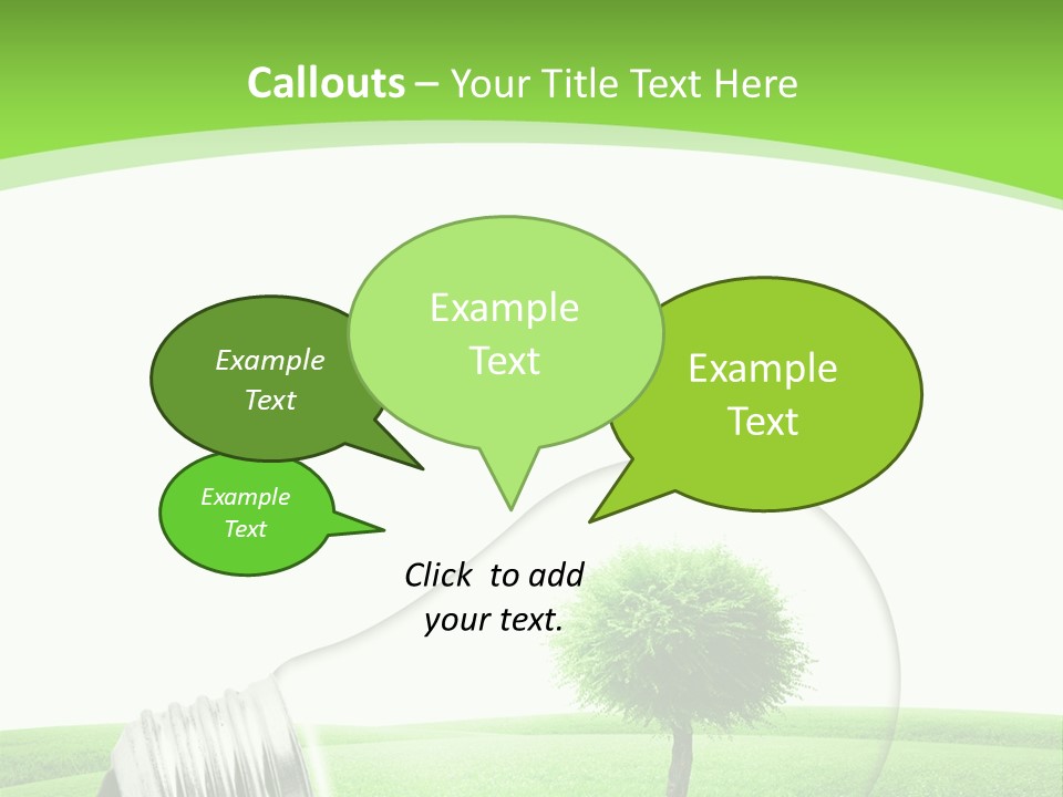 Power Ecologic Corkoak PowerPoint Template