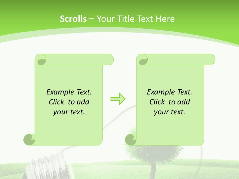 Power Ecologic Corkoak PowerPoint Template