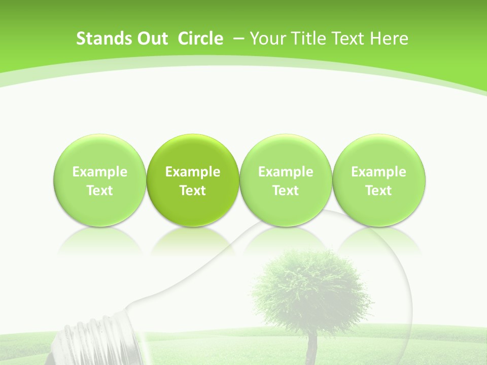 Power Ecologic Corkoak PowerPoint Template