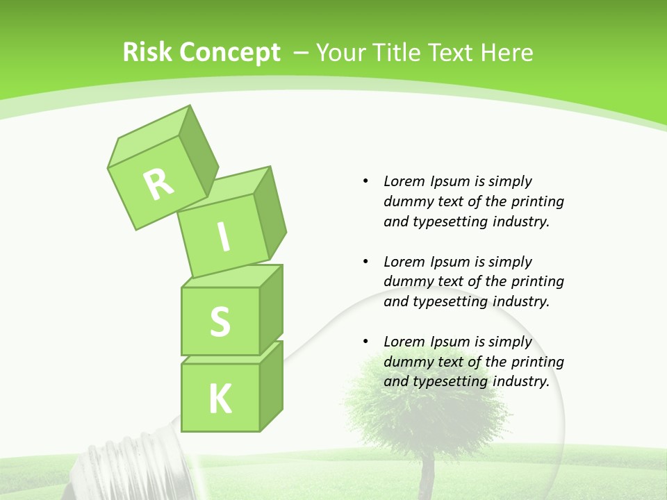 Power Ecologic Corkoak PowerPoint Template