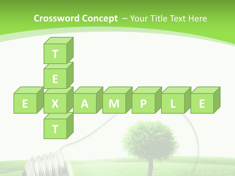 Power Ecologic Corkoak PowerPoint Template