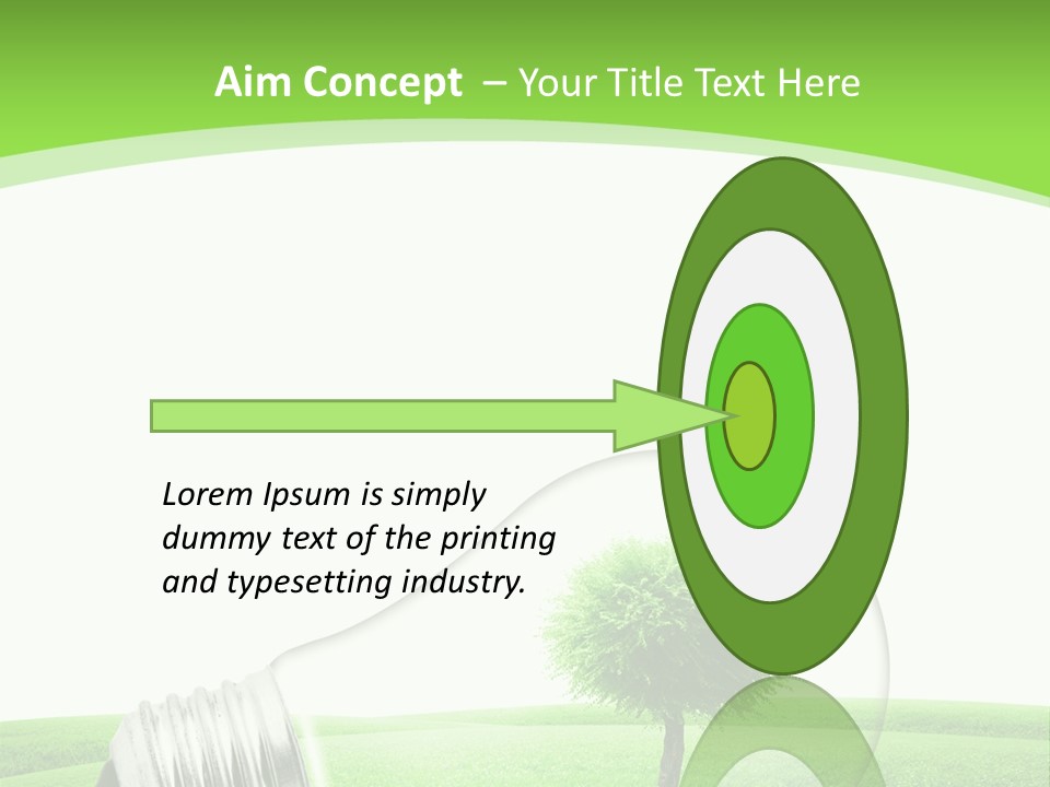 Power Ecologic Corkoak PowerPoint Template