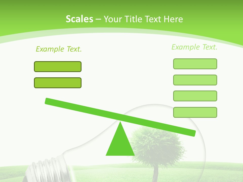 Power Ecologic Corkoak PowerPoint Template