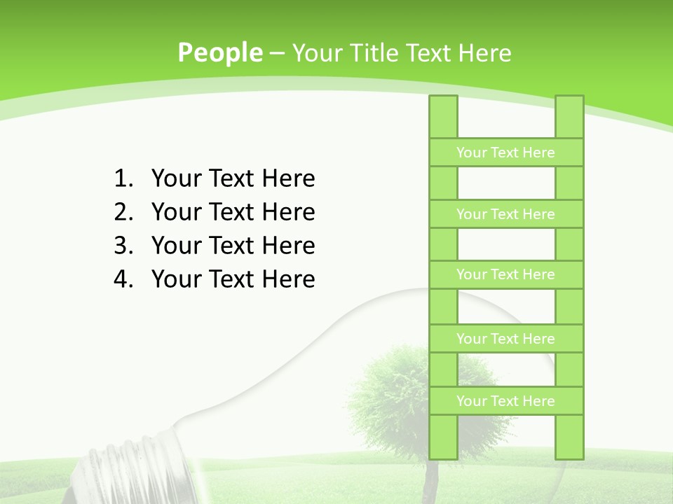 Power Ecologic Corkoak PowerPoint Template