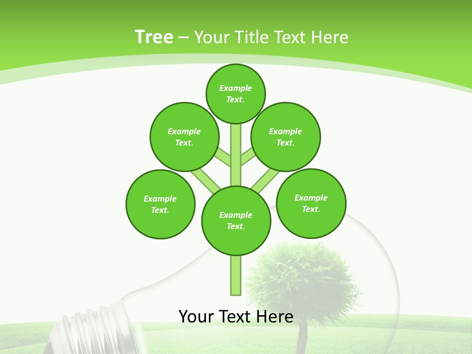Power Ecologic Corkoak PowerPoint Template