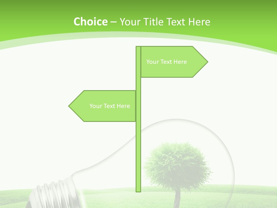 Power Ecologic Corkoak PowerPoint Template
