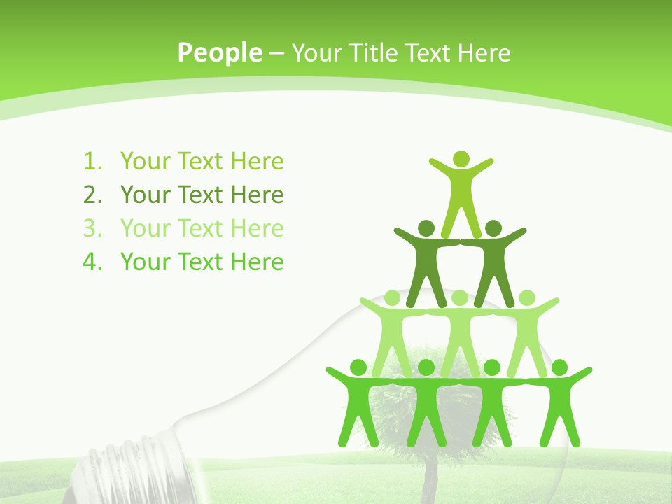 Power Ecologic Corkoak PowerPoint Template