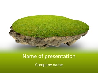 Air Floating Lawn Isolation PowerPoint Template