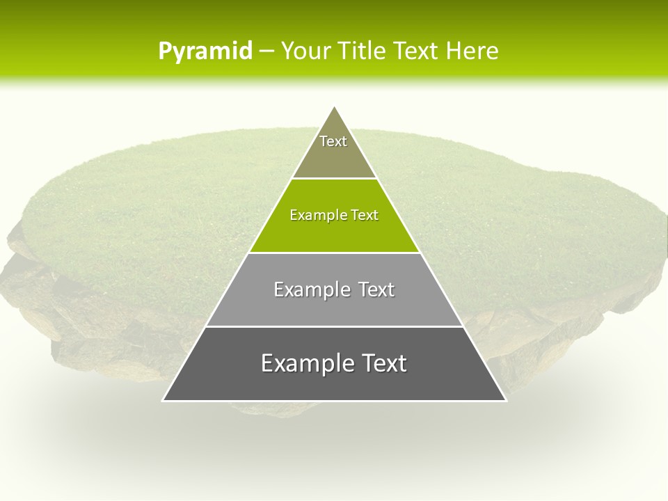Air Floating Lawn Isolation PowerPoint Template