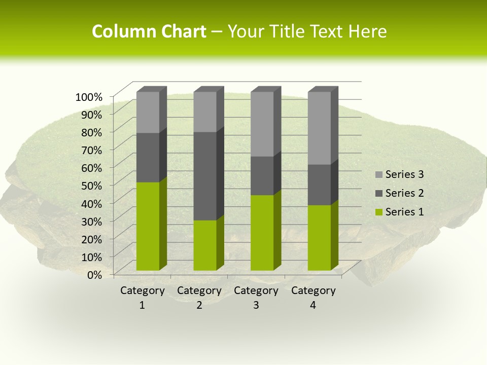 Air Floating Lawn Isolation PowerPoint Template