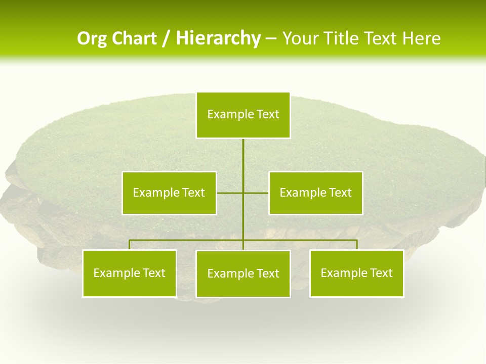 Air Floating Lawn Isolation PowerPoint Template