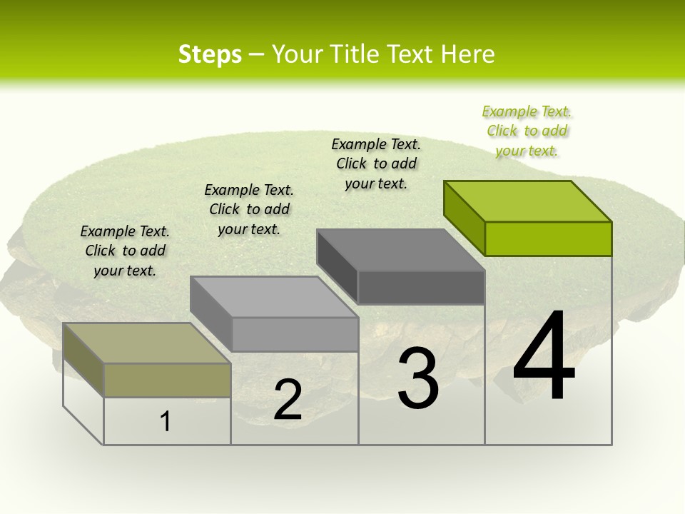 Air Floating Lawn Isolation PowerPoint Template