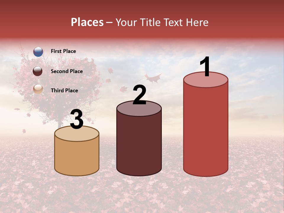 Beautiful Autumn Brown PowerPoint Template