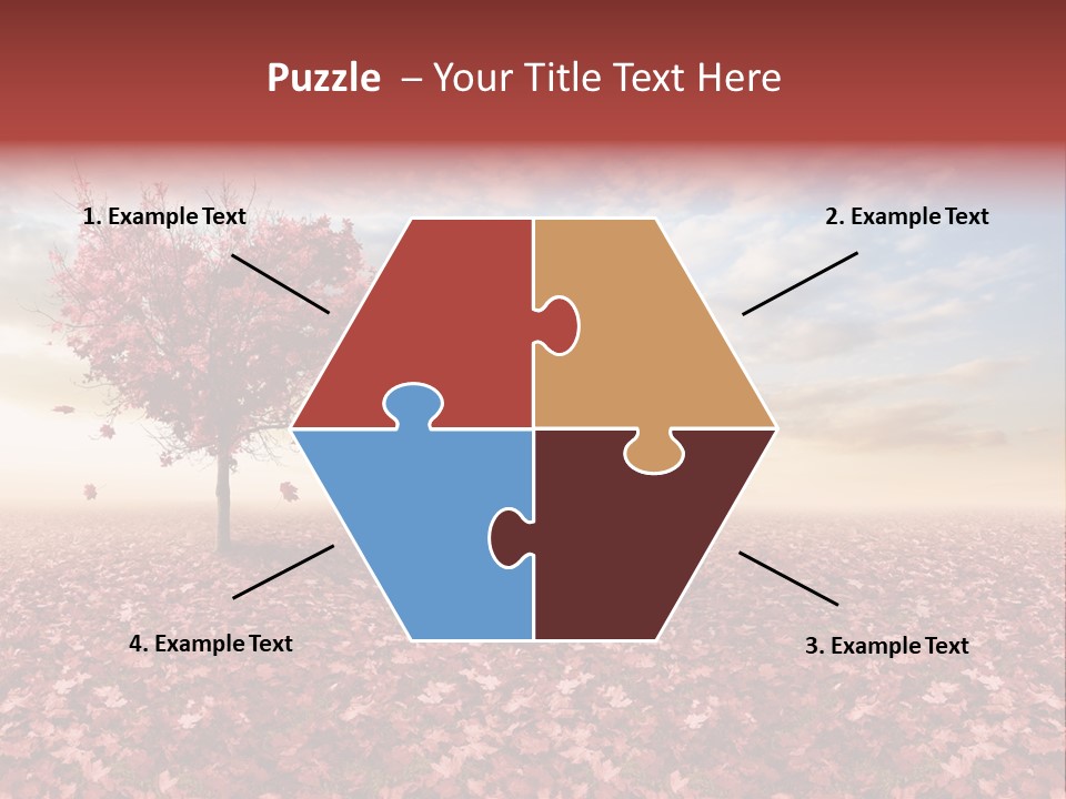 Beautiful Autumn Brown PowerPoint Template