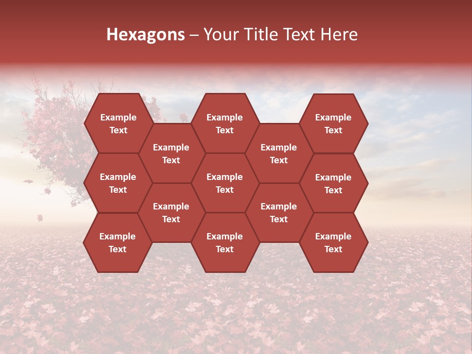 Beautiful Autumn Brown PowerPoint Template