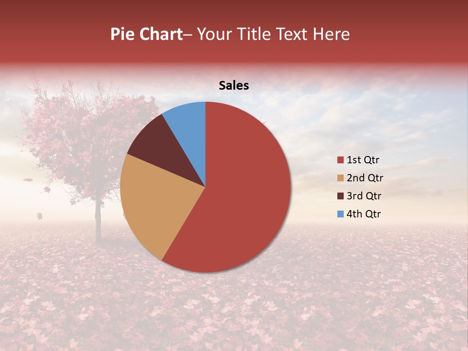 Beautiful Autumn Brown PowerPoint Template