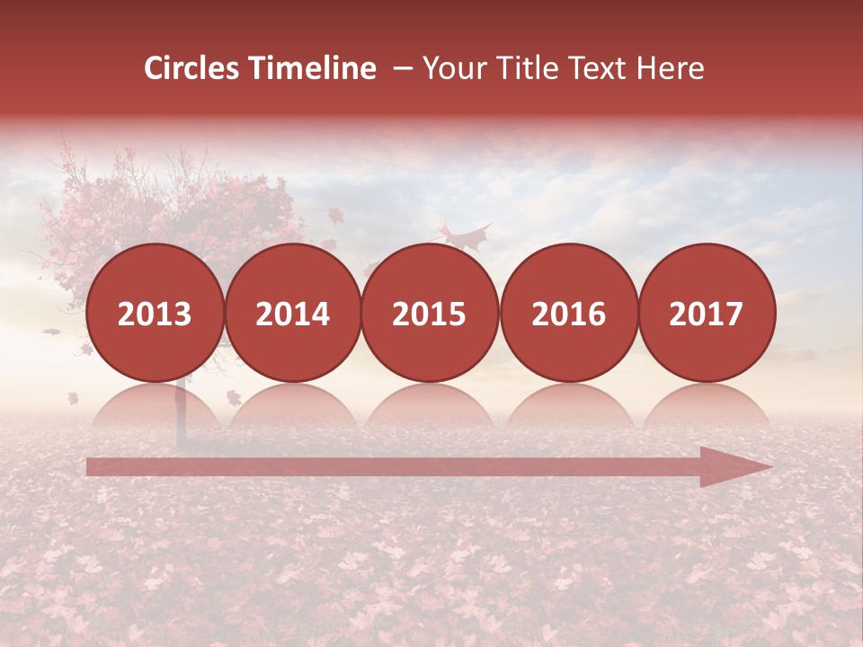 Beautiful Autumn Brown PowerPoint Template