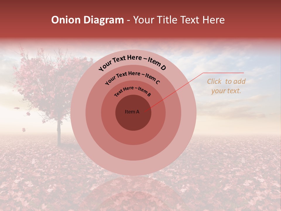 Beautiful Autumn Brown PowerPoint Template