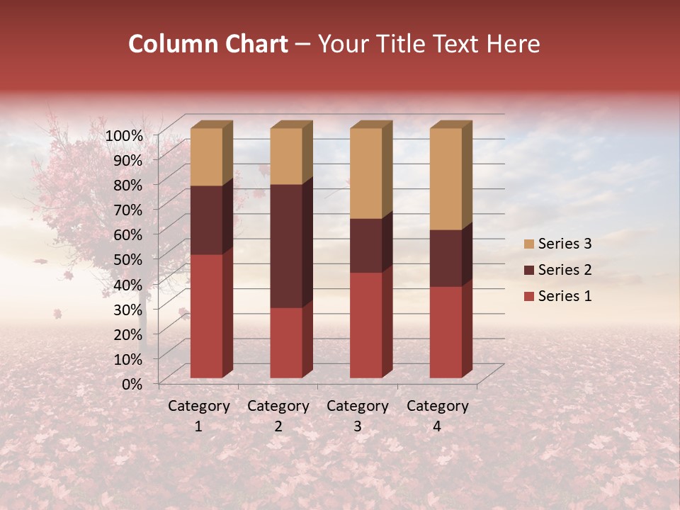 Beautiful Autumn Brown PowerPoint Template