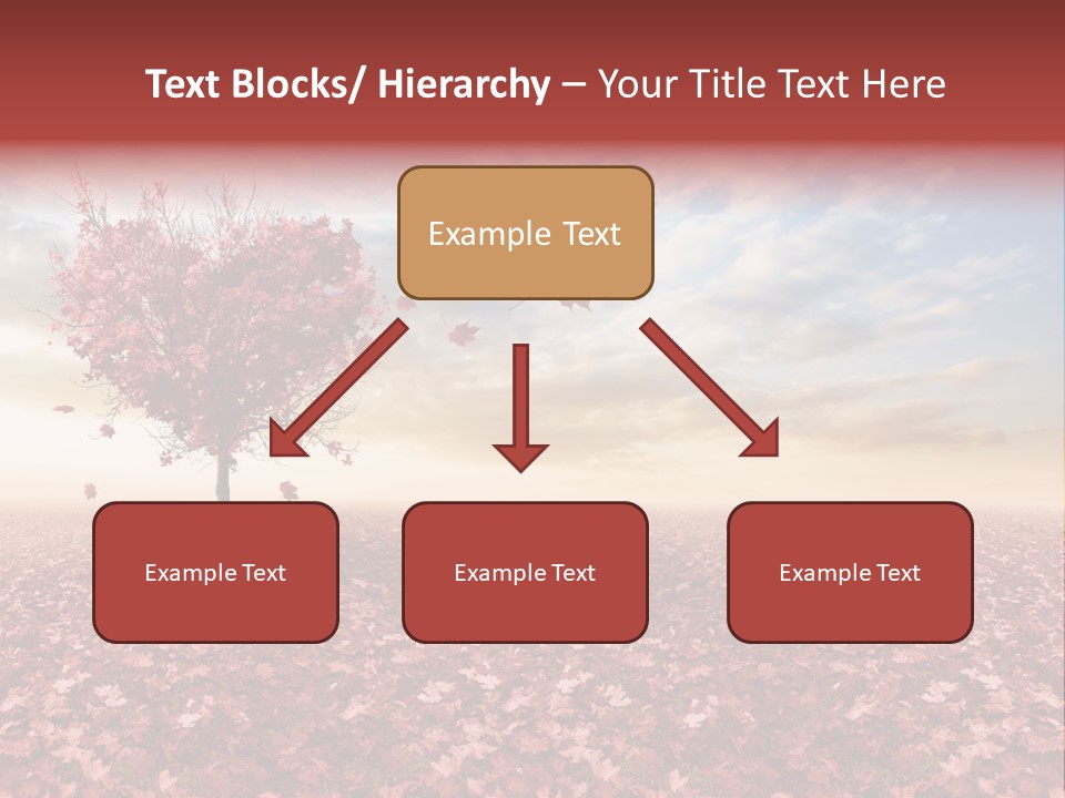 Beautiful Autumn Brown PowerPoint Template