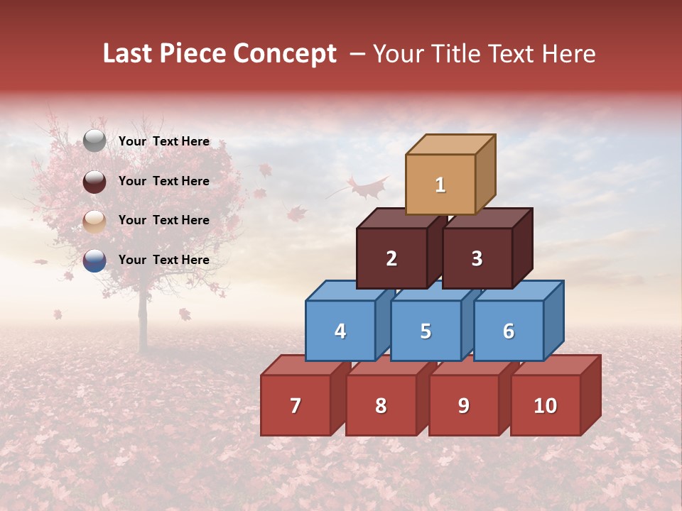 Beautiful Autumn Brown PowerPoint Template