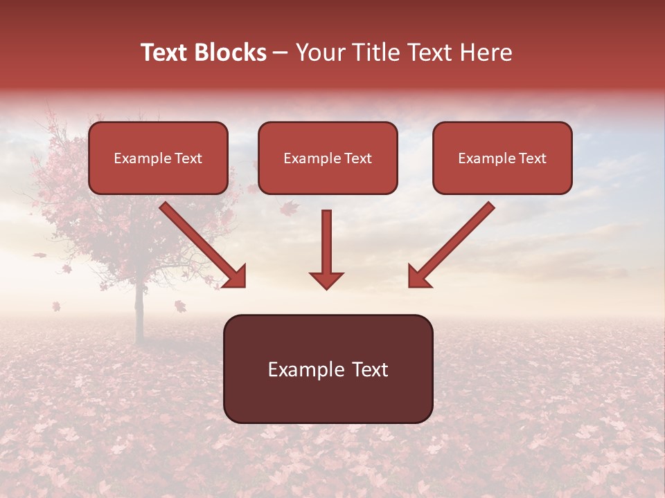 Beautiful Autumn Brown PowerPoint Template
