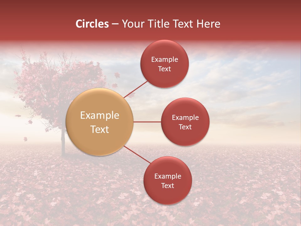 Beautiful Autumn Brown PowerPoint Template