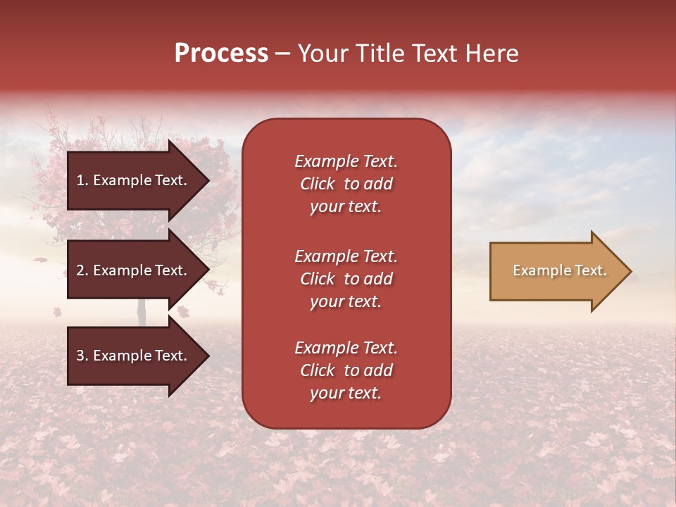 Beautiful Autumn Brown PowerPoint Template