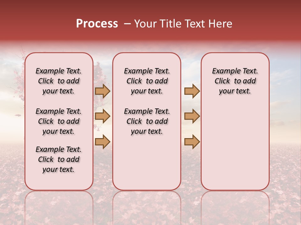 Beautiful Autumn Brown PowerPoint Template