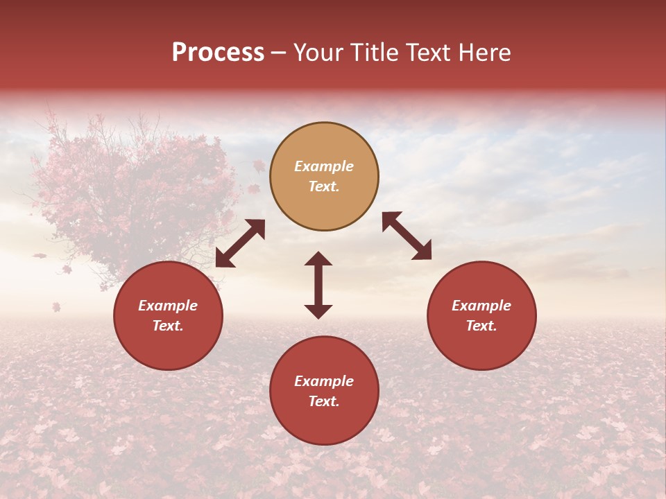 Beautiful Autumn Brown PowerPoint Template