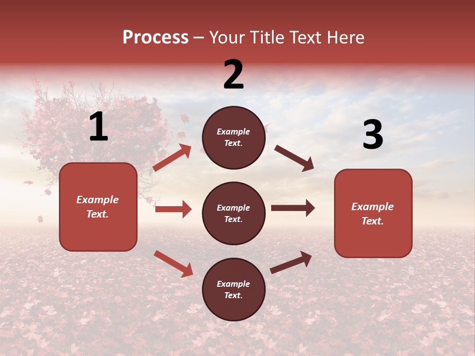 Beautiful Autumn Brown PowerPoint Template