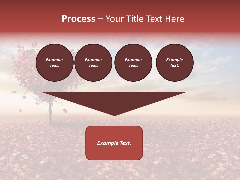 Beautiful Autumn Brown PowerPoint Template