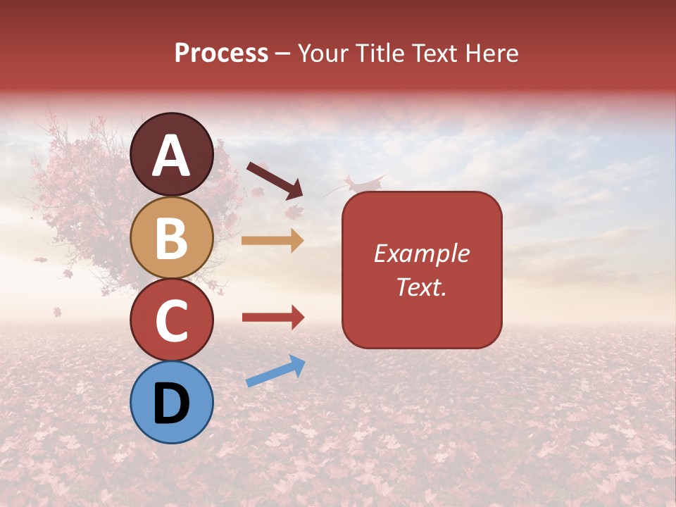 Beautiful Autumn Brown PowerPoint Template