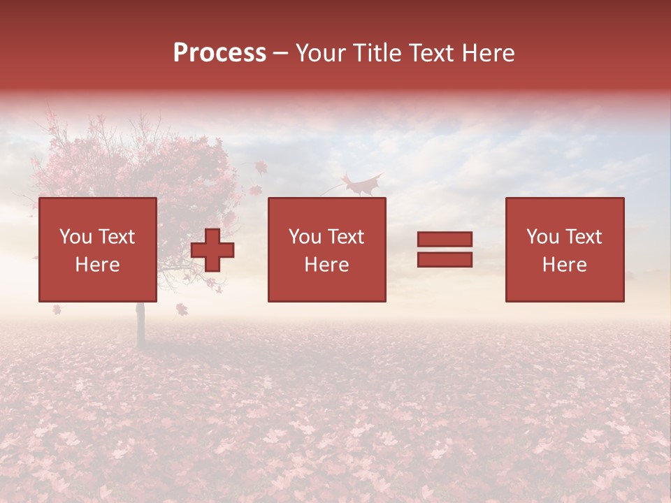 Beautiful Autumn Brown PowerPoint Template