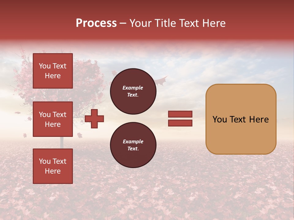 Beautiful Autumn Brown PowerPoint Template