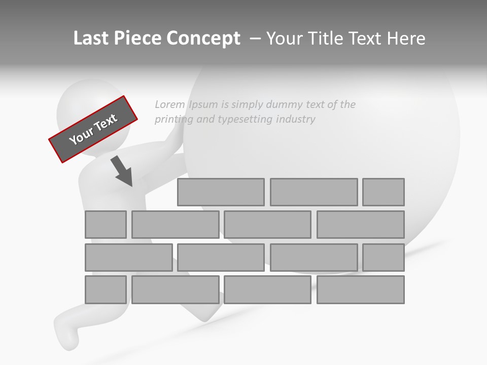 Rock Work Sisyphean PowerPoint Template