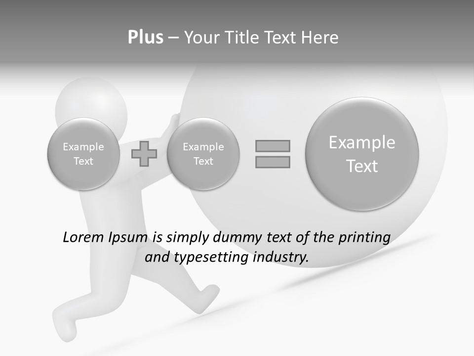 Rock Work Sisyphean PowerPoint Template