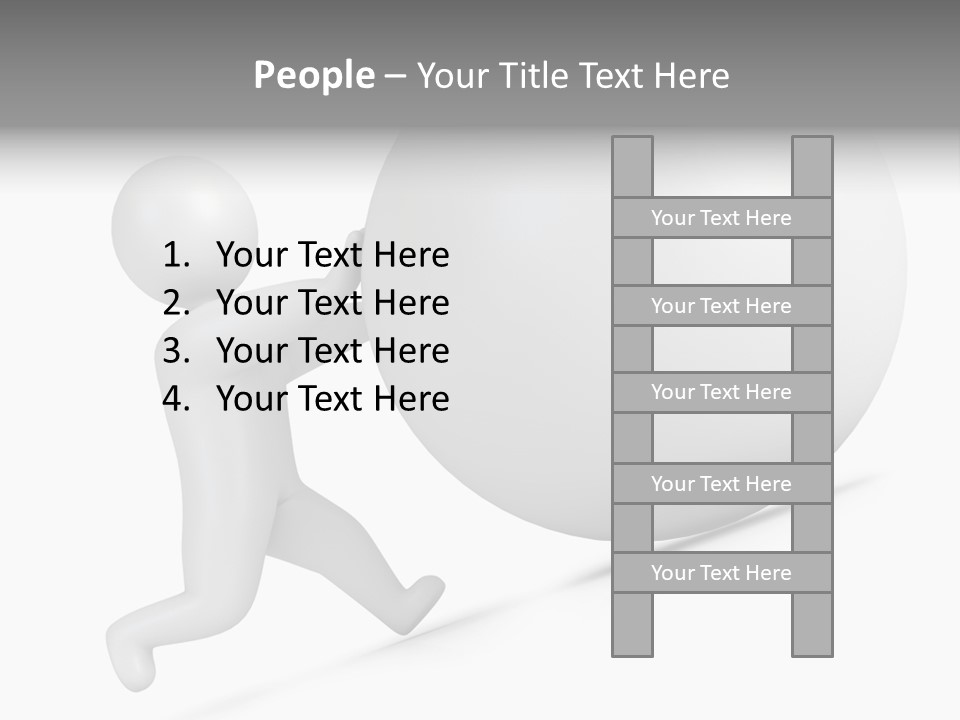 Rock Work Sisyphean PowerPoint Template