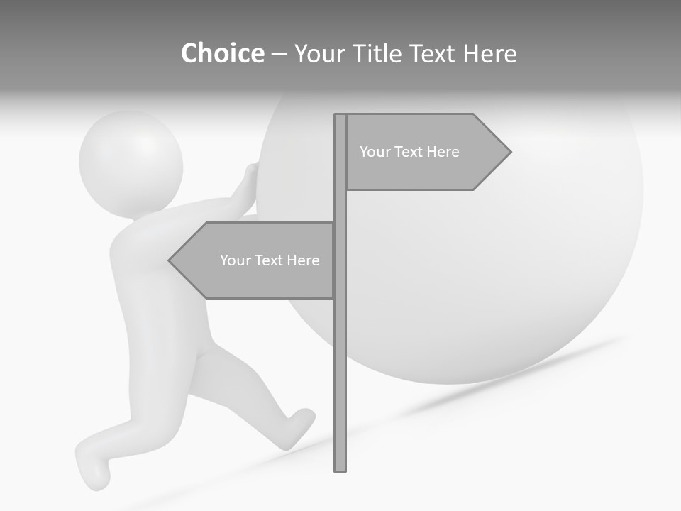 Rock Work Sisyphean PowerPoint Template