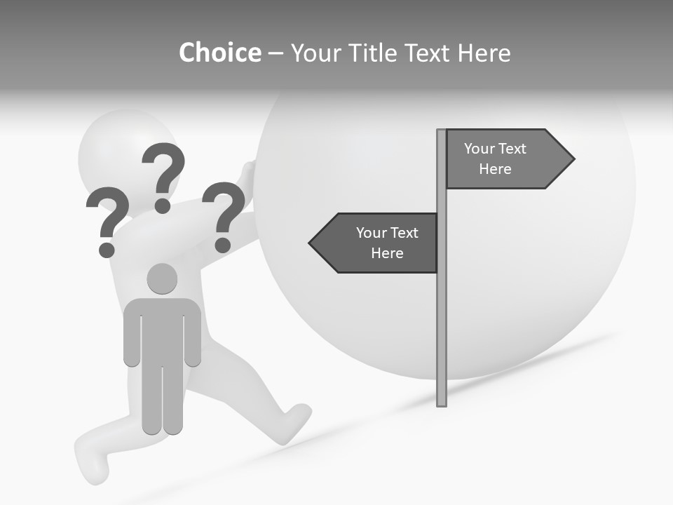 Rock Work Sisyphean PowerPoint Template