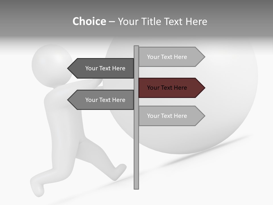 Rock Work Sisyphean PowerPoint Template
