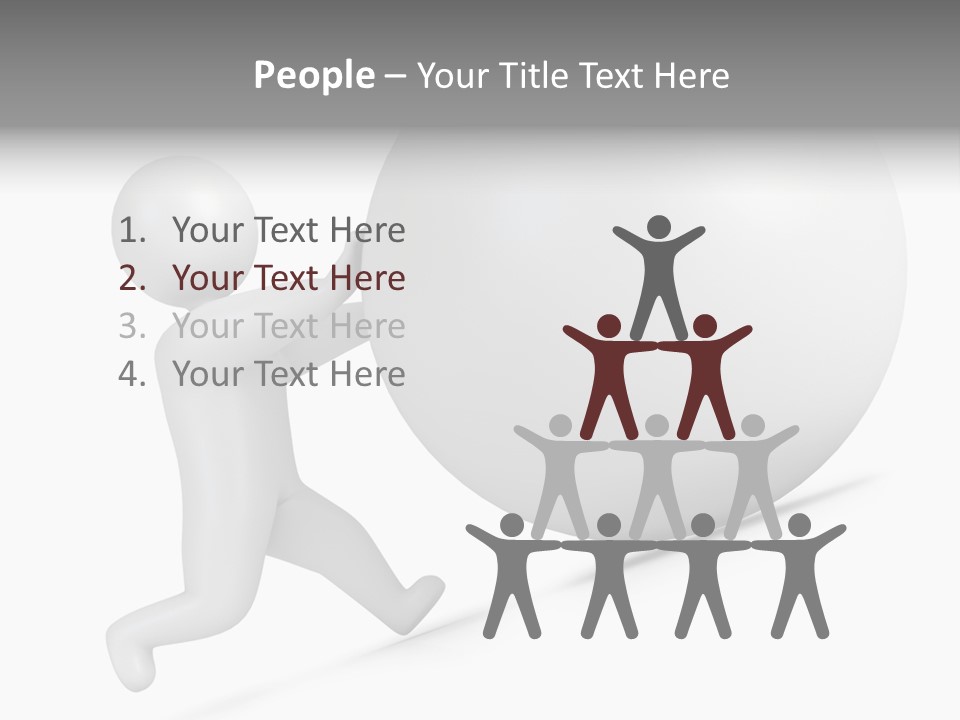 Rock Work Sisyphean PowerPoint Template