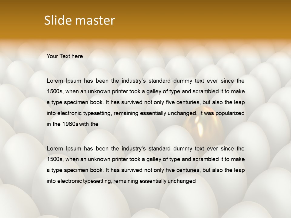 Rare Shell Savings PowerPoint Template