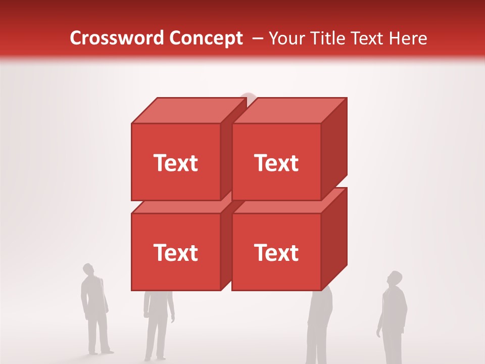 Career Moving Tiny PowerPoint Template