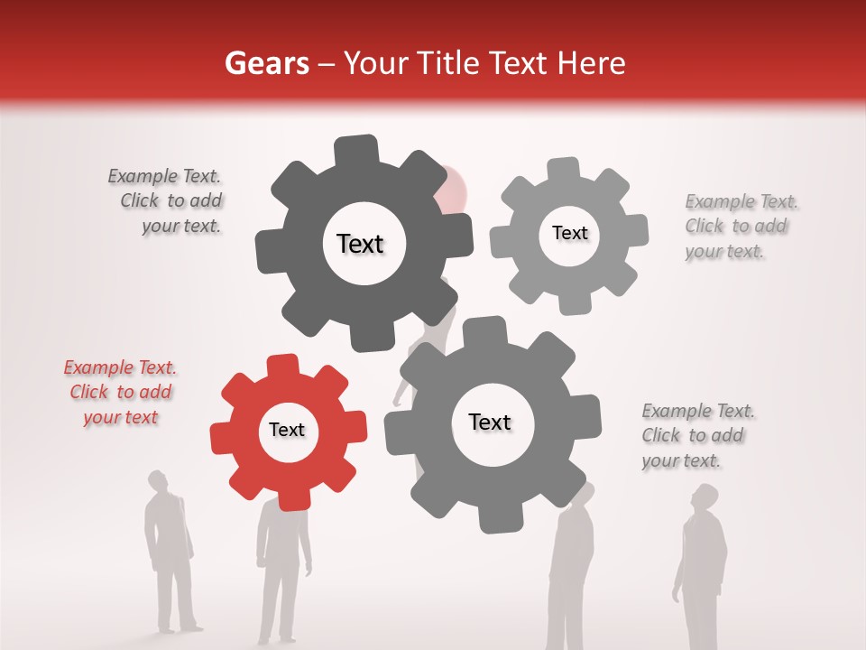 Career Moving Tiny PowerPoint Template