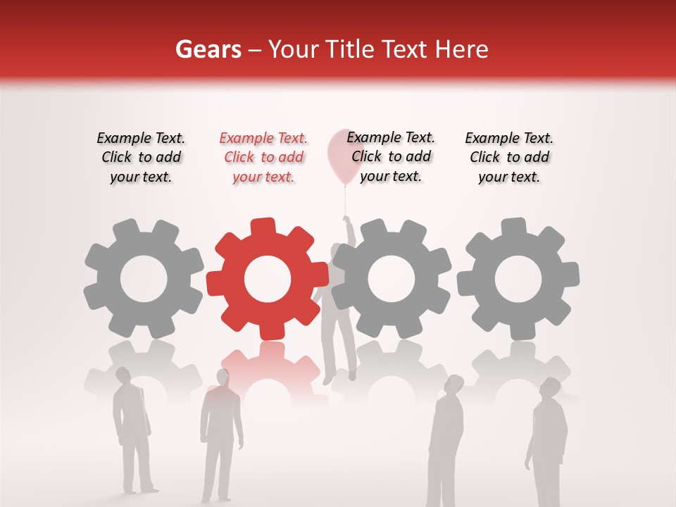 Career Moving Tiny PowerPoint Template